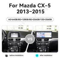 ZWNAV Écran 15,8 pouces Carplay pour Mazda CX-5 2012-2015 Multimédia GPS Navi WIFI Écran tactile Lecteur Radio de voiture Wirecarplay