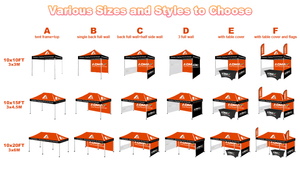 Carpa Plegable Promocional 3x3 con Impresión Personalizada para Eventos Toldo Desplegable Publicitario Pabellón de Bodas Gazebo para Ferias Comerciales - Product Image 5