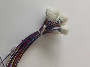 Elektromanyetik Ocak ve Yağ Çıkarıcı için Kırmızı ve Beyaz Kurdele Özelleştirilebilir Çift Uçlu Elektronik Bağlantı Kablosu - Product Image 2