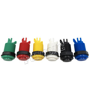 Classic Happ Arcade <strong>Button</strong> With Concave Plunger Stick Arcade <strong>Push</strong> <strong>Buttons</strong> 28mm 33mm American Style Arcade <strong>Push</strong> <strong>Button</strong> Switch - Product Image 2