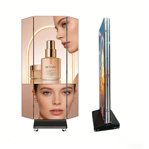 Écran LED double face à trois plis pour publicité et diffusion en direct de matchs de football en intérieur - Product Image 2