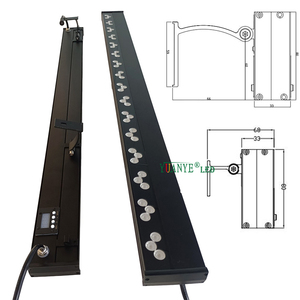 100W 120W Slim DMX rdm RJ45 không thấm nước connectorchristmas trang trí thông minh RGBW <span class=keywords><strong>Led</strong></span> thanh ánh sáng YY-XQ8033 - Product Image 6