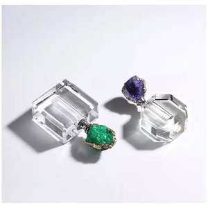 زجاجة بخاخ فاخرة قابلة لإعادة الملء 10 ، 30 مع بخاخ عطر كريستالي - Product Image 5