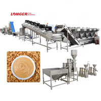 Machine industrielle de traitement du beurre de cacahuète, moulin à beurre de noix pour la production de pâte de sésame et de cacahuètes