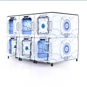 WIMI Fireproof Wholesale Bed Designs ABS Plastic Mini Container Box Sleeping Capsule Hotel