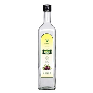 Neuf bouteilles en verre d'huile d'olive pour cuisson, carrées et claires, Marasca, 100ml 250ml 500ml 750ml 1000ml, vrac - Product Image 5