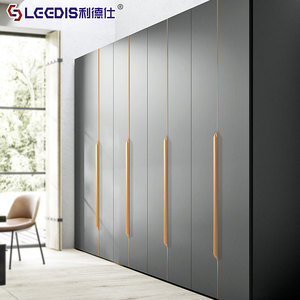 LCCDIS Modern Minimalist Cabinet Door Handles Aluminum Alloy Bar Shape For Wardrobe Kitchen Cabinets - Product Image 5