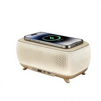 Meilleure Vente Transfrontalière 2026 : Système Audio Portable Mini de Bureau avec Haut-parleur 5.3, Recharge Sans Fil et Lumière Ambiante, Son Puissant