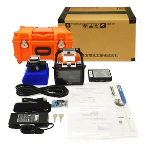 เครื่องต่อสายไฟเบอร์ออปติกแบบริบบิ้น รุ่น TYPE-72M12 82M12 พร้อมเครื่องตัดไฟเบอร์ FC-8R เทียบเท่ากับเครื่องตัดไฟเบอร์ 90R ของญี่ปุ่น สำหรับเครือข่าย GPRS - Product Image 6