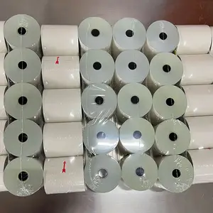 Giấy Cuộn Không Cacbon 75*75Mm 2 Lớp Màu Trắng Và Vàng Bán Chạy 2023 Giấy Biên Nhận NCR Tùy Chỉnh Cho Thị Trường