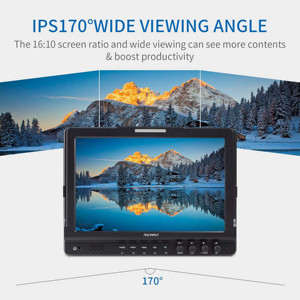 Moniteur d'appareil photo OEM personnalisé FW1018V1 10,1 pouces 1920x1200 IPS FHD avec écran tactile et haut-parleur/stéréo intégrés, mise au point de précision - Product Image 4