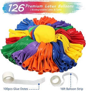 128 Uds globo colorido arco guirnalda Kit <span class=keywords><strong>para</strong></span> Kits <span class=keywords><strong>cumpleaños</strong></span> Día de los niños fiesta decoración Baby Shower telón de fondo decoración globos - Product Image 5