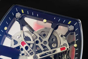 A Luxurious Top-quality <b>Black</b> Ceramic Skeletonized Tourbillon Automatic Mechanical <b>Watch</b> in the Style of a Fashion Designer - Product Image 3