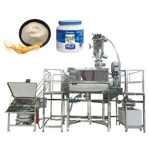 Ligne <span class=keywords><strong>de</strong></span> mélange et <span class=keywords><strong>de</strong></span> criblage sous vide pour <span class=keywords><strong>bicarbonate</strong></span> <span class=keywords><strong>de</strong></span> <span class=keywords><strong>soude</strong></span>, sucre blanc, poudre <span class=keywords><strong>de</strong></span> créatine, avec mélangeur à double vis et alimentation sans poussière - Product Image 5