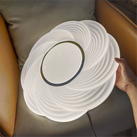 Éclairage intérieur moderne, plafonnier rond en acrylique LED pour chambre à coucher, lampes de salon, décoration intérieure, lumière de luxe pour la maison
