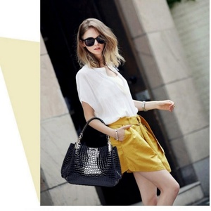 Durable Triple Compartment Multi Layer PU <b>Leather</b> Work Office Large Capacity Women's <b>Bag</b> - Product Image 6