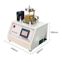 Équipement de test de dégradation de ramollissement et d'isolation de testeur de continuité à haute tension de fil émaillé KDZD-JC pour les usines