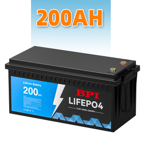 Batterie au phosphate de fer de lithium BPI personnalisée multi-série/parallèle <span class=keywords><strong>12V</strong></span> 200Ah avec protection BMS intégrée, durée de vie de 6000 cycles pour le golf - Product Image 2