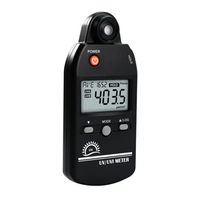 YIERYI Ultraviolet Detector Solar UV/UVI Intensity Tester and Germicidal Lamp Irradiance Meter