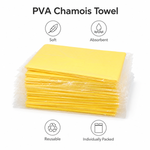 PVA Chamois Towel Individually Packed Soft Absorbent 43x32cm <b>Car</b> Wash Cloth - Product Image 3