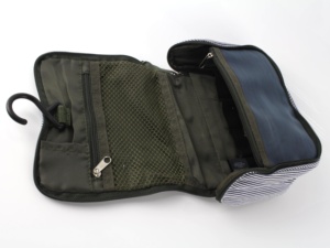 Trousse de <span class=keywords><strong>Maquillage</strong></span> en Coton <span class=keywords><strong>Teint</strong></span> Fil à Rayures Tendance, Sac de Voyage de Luxe Suspendu pour Articles de Toilette, Organisateur pour Femmes et Hommes, Trousse de Lavage pour Cadeau Promotionnel (GWP) - Product Image 5