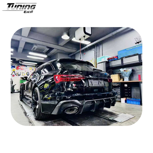 ดิฟฟิวเซอร์หลังคาร์บอนไฟเบอร์สำหรับ Audi RS6 Avant RS7 Sportback <span class=keywords><strong>A6</strong></span> Avant <span class=keywords><strong>A6</strong></span> Allroad C8 <span class=keywords><strong>2019</strong></span>+ อัพเกรด - Product Image 5