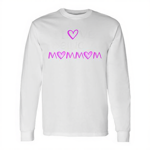 Camiseta de manga larga con diseño de I Love Being A Mommom, diseño lindo y genial para mamá - Product Image 3