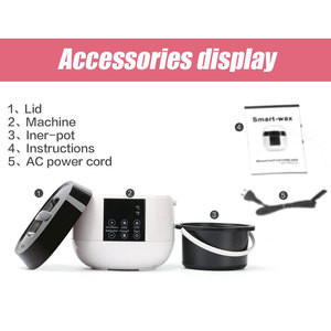 Outil D'épilation Dropshipping Intelligent <span class=keywords><strong>Professionnel</strong></span> Chauffe-<span class=keywords><strong>Cire</strong></span> Épilateur Dépilatoire Peau Soins Paraffine Chauffe-<span class=keywords><strong>Cire</strong></span> Kit de Machine - Product Image 6