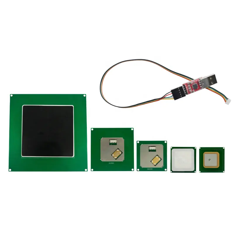 Интегрированный USB RFID считыватель модуль 3DBI антенна 2 м диапазон UHF RFID считыватель модуль для встроенной системы