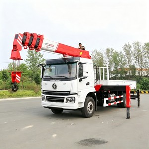 รถบรรทุกติดเครน Shacman 4x2 10 ตัน ประสิทธิภาพสูง พร้อมเครนบูมแบบแข็ง  เครื่องยนต์ Weichai และเกียร์แบบเร็ว - Product Image 2
