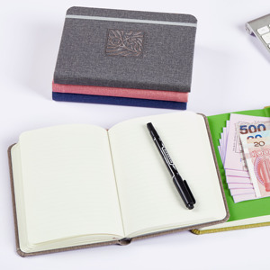 Mới nhất sang trọng A7 Vòng chất kết dính chương trình nghị sự tùy chỉnh bơm lại máy tính xách tay PP Ngân Sách Tiền Mặt phong bì du lịch Tạp Chí Da Nhật ký quà tặng - Product Image 3