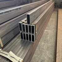 Tube carré en acier à coins vifs, section creuse métallique angulaire soudée avec précision pour armoire industrielle