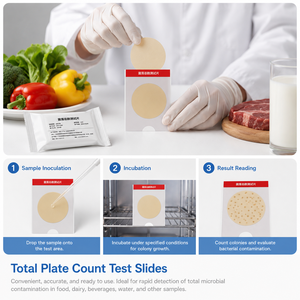 Tarjetas de Prueba de Conteo de Colonias Totales Degao, Tarjetas de Detección Microbiana Rápida para Pruebas de Bacterias en Alimentos y Agua - Product Image 2