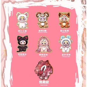 Caja Sorpresa de Peluche Coleccionable: Muñeco Figura Adorable y Moderno, Colgante de Juguete para Jóvenes Unisex de 2 a 4 Años, Origen Zhejiang - Product Image 3