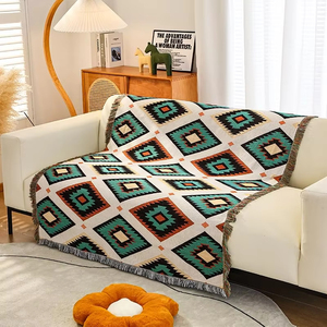 2024 Hot Atacado Confortável Sudoeste Tapete decorativo para Sofá-cama Família Outdoor Viagem Tapeçaria Cobertores - Product Image 5