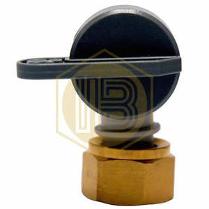 Valvola di intercettazione a gomito 3/8 - 1/2 BSP con filettatura in ottone - Product Image 5