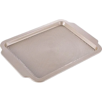 Plaque de cuisson rectangulaire en acier au carbone durable FERTILE, antiadhésive, compatible lave-vaisselle, pour la cuisine domestique, épaisseur 0,6 mm