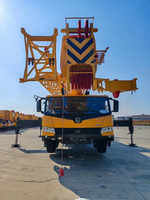 Grue de chantier 130T QY130, flèche télescopique à 7 sections de 116 m, machine de levage mobile haute capacité pour la construction