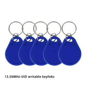13.56MHz RFID Keychains Tags UID Block 0 Sector Writable Keyfobs CUID Clone Mif 1k S50 Changeable RFID <b>Access</b> <b>Control</b> <b>Card</b> - Product Image 5