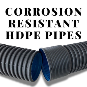 Tubería Corrugada de Doble Pared de HDPE Resistente para Descarga de Aguas Residuales Urbanas - Product Image 1