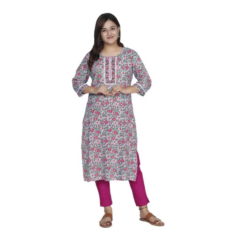 Soft and Comfortable Womens Printed Kurti for Daily Wear Use Available at Wholesale Price from Indian Exporter