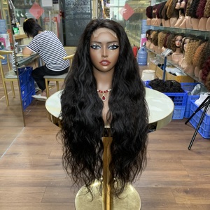 วิกผมบราซิลเกรด 12A แบบ Body Wave พร้อมเชือกผูกปิดผม 4*4 ขนาด 30 นิ้ว วิกผมแท้ 100% สำหรับผู้หญิง สีธรรมชาติ - Product Image 1