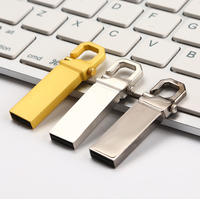 Clé USB en métal en forme de crochet, gravure laser personnalisée du logo, 4 Go, 8 Go, 16 Go, 32 Go, pour salons professionnels