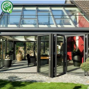 Techo Corredizo Moderno Impermeable para Terraza, Estructura de Aluminio, Gran Solárium Móvil de Vidrio, Ventas Guangdong Hommie - Product Image 5