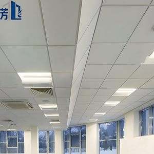Aluminum <strong>PVC</strong> Glossy Panel Ceiling TilesFireproof Waterproof Class Smoke-Proof Heat Resistant <strong>Mould</strong>-Proof Interior Bathroom Mall - Product Image 3