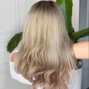 Peluca de Cabello Humano Virgen Vietnamita con Ondas Naturales, Encaje Frontal HD 13x6, Venta al por Mayor, 180% de Densidad, Sin Pegamento - Product Image 2