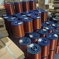 Fil de cuivre émaillé 2,50 mm Classe 200 Certifié UL pour bobinage de transformateur