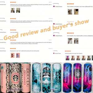 Entrega en 2 Días en EE. UU., Vasos de Acero Inoxidable de 20 oz para Sublimación, con Pajita y Base de Goma - Product Image 5