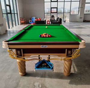 Mesa de Billar de Madera Maciza de Lujo con Piedra Azul, Mesa de Snooker China - Exclusiva Mesa de Billar Heyball de Madera Maciza, Mesa de Billar de Madera Maciza S - Product Image 5