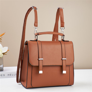 2026 Vintage Small <b>Backpack</b> Shoulder Bag Women Soft Pu Leather Crossbody Bag Multifunction Casual <b>Lady</b> Handbag - Product Image 6
